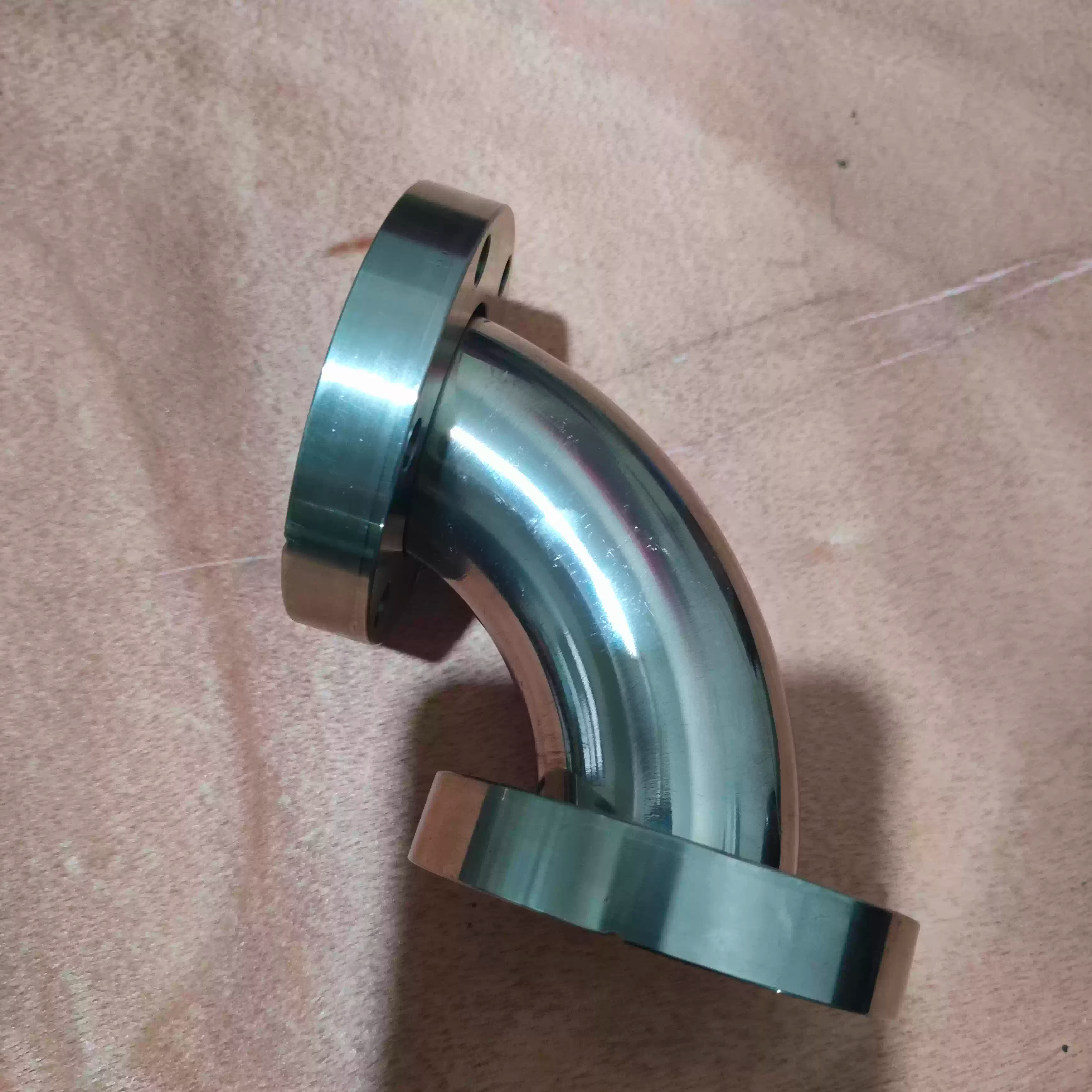 Ultra-vacuum slip-fit ​​elbow 90° vacuum elbow knife-edge right-angle elbow 16 25 35°